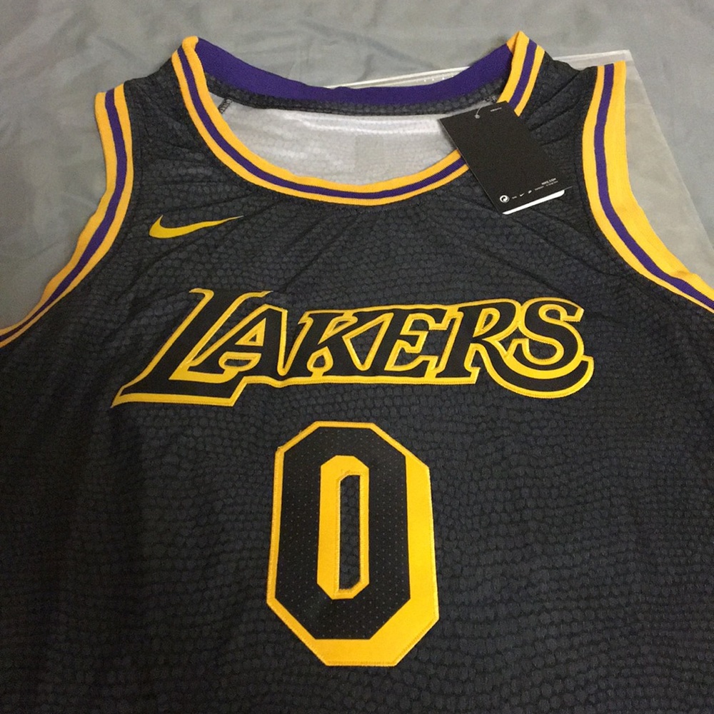 Kyle Kuzma Laker Nike City Edition Jersey